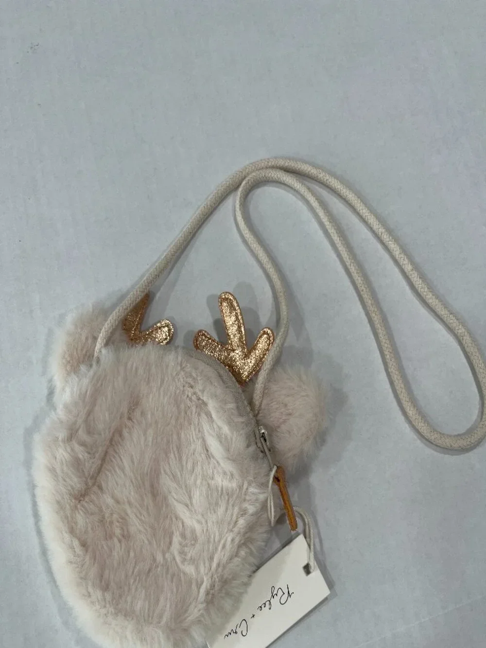 Girl - Rylee + Cru Deer Purse in Oat